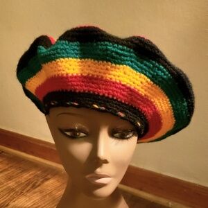 Lahkay Rasta Tam Hats. ⭐ heavy knit quality.